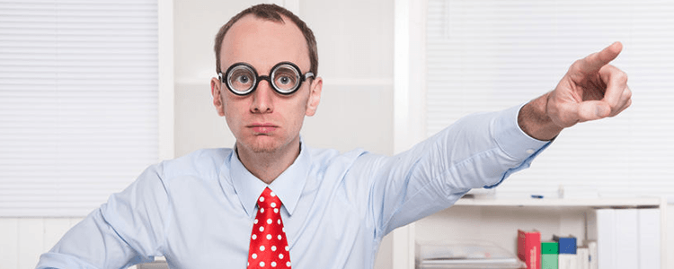 man with glasses