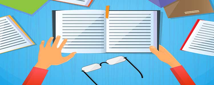 Notebook With Glasses
